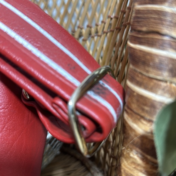 Vintage Samsonite Concord Carry On Shoulder Travel Weekender Burgundy Bag - Picture 4 of 4